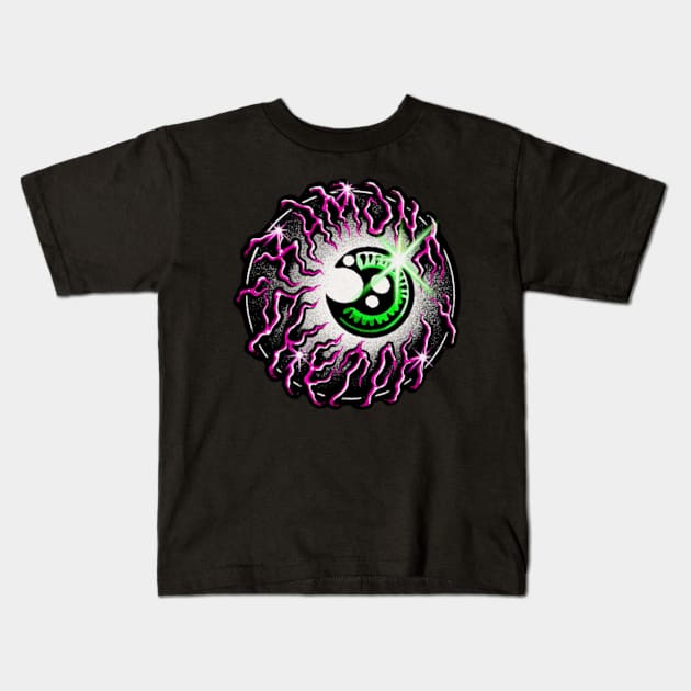 EYEBALL Kids T-Shirt by THE HORROR SHOP